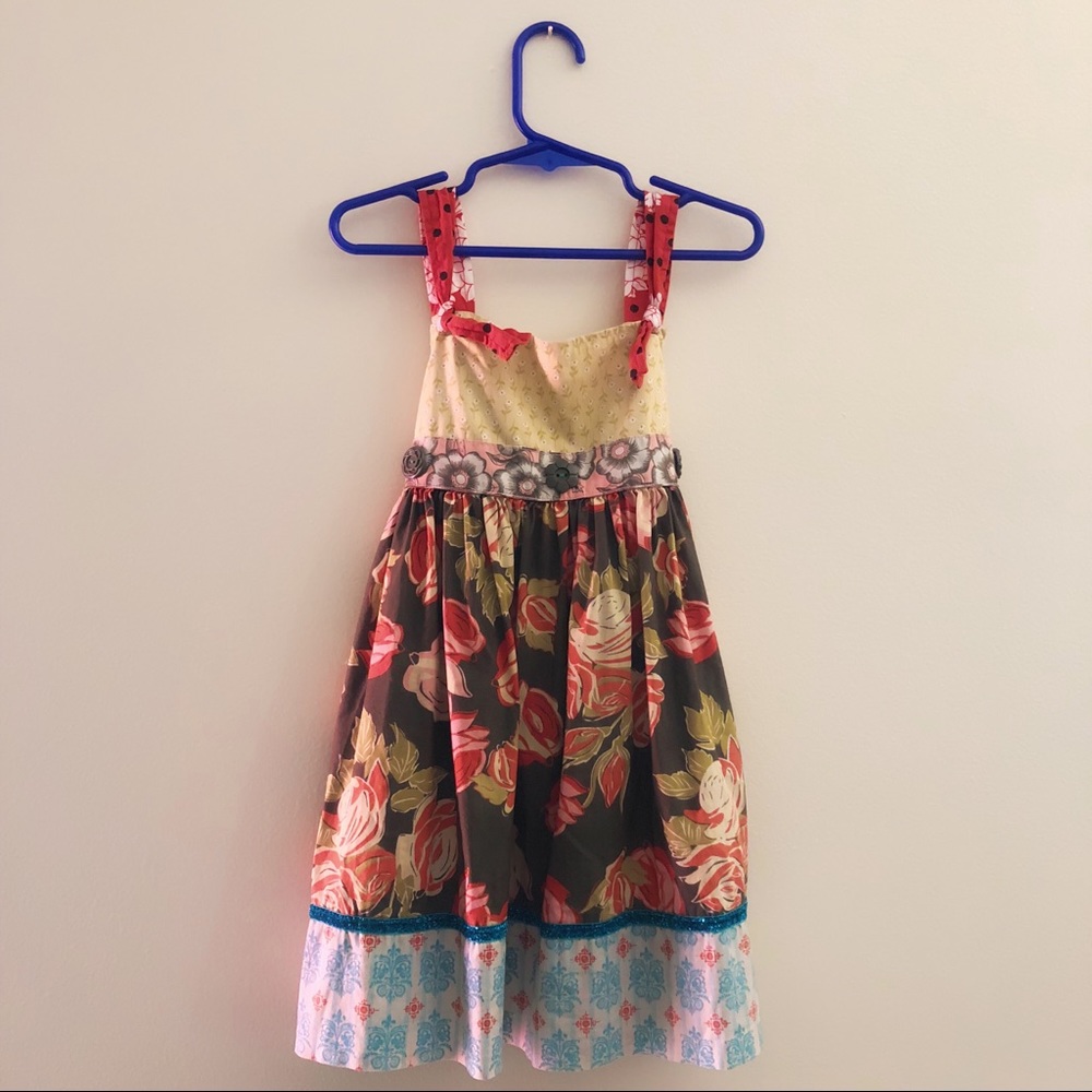 Matilda Jane Perfect Day Knot Dress, size 4